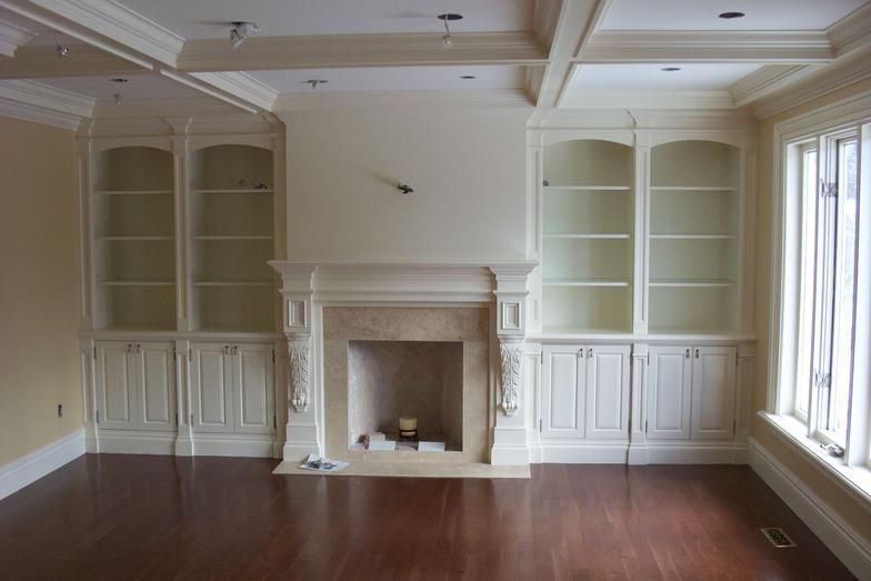 Fireplace Built In Cabinets Unique Pin On Home