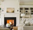 Fireplace Built In Elegant Optimism White Paint