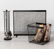 Fireplace Cage Best Of Fireplace tool Set Hearth & Hand with Magnolia Black