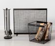 Fireplace Cage Best Of Fireplace tool Set Hearth & Hand with Magnolia Black