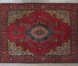 Fireplace Carpet Luxury 9 7" X 12 7" Wine Red Tabriz Persian Rug Circa 1965