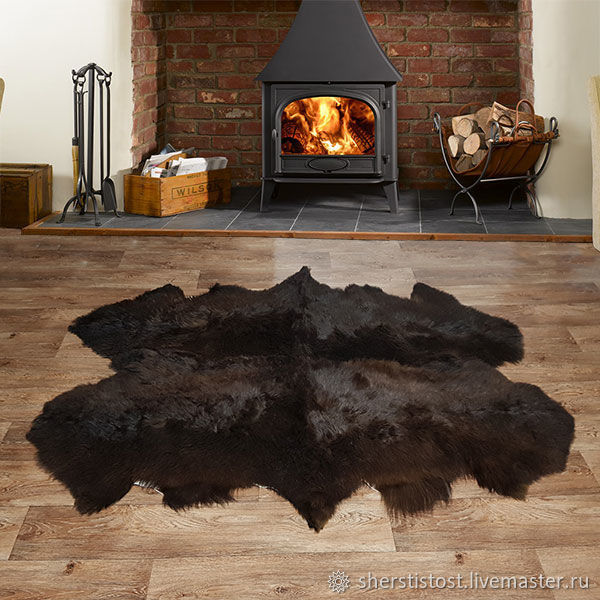 Fireplace Carpet Luxury Carpet Of Sheepskin