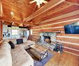 Fireplace Concepts Best Of Secluded Log Cabin W Waterfall Stone Fireplace & Mountain