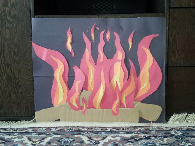 Fireplace Constructions Best Of Construction Paper Fire Place Our Family Made for Santa