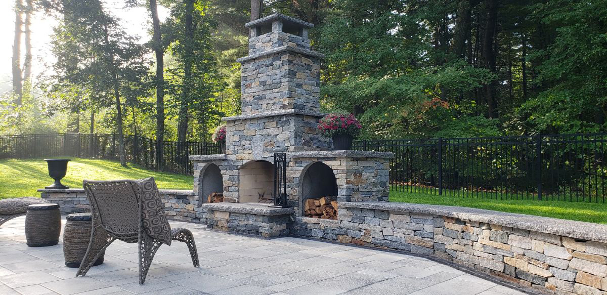 Fireplace Contractors Near Me Awesome Project Of the Week Outdoor Fireplace Massachusetts