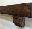 Fireplace Corbels Beautiful Faux Wood Mantel Twipik