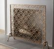 Fireplace Cover Screen Elegant Lexington Single Panel Fireplace Screen