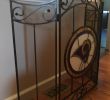 Fireplace Cover Screen Luxury Nfl Stained Glass Fireplace Screen