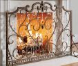 Fireplace Cover Screen New Louviere Fireplace Screen In 2019