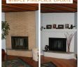 Fireplace Covering Ideas Beautiful Simple Fireplace Update Harvard Homemaker