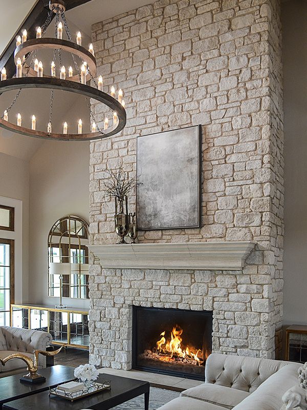 Fireplace Covering Ideas Unique What A Stunning Fireplace and Stone Mantle This Cream
