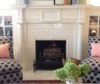 Fireplace Covers Luxury Like the Subway Tile and White Woodwork Decor