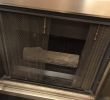 Fireplace Door Glass Inspirational Nickel Steel Fireplace W Smoked Glass Doors