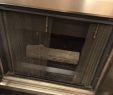 Fireplace Door Glass Inspirational Nickel Steel Fireplace W Smoked Glass Doors