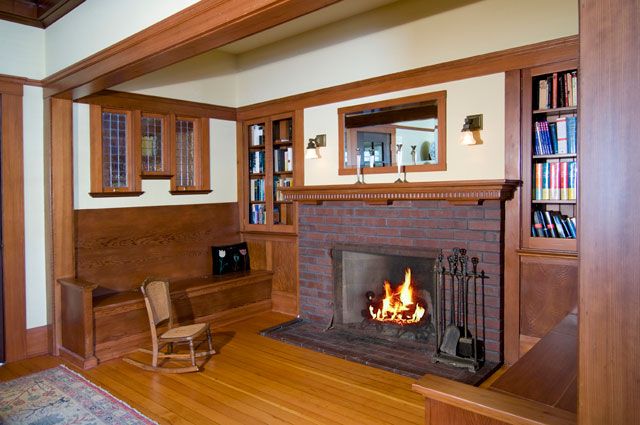 Fireplace Element Inspirational the Alcove Hearth A Very Typical Craftsman Design Element