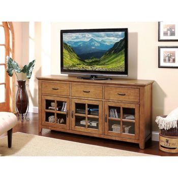 Nicholas 70" Media Console Walnut b20d3b9a7159f6af68d037a1a3a1ca52
