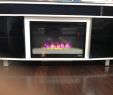 Fireplace Equipment New White and Black Wooden Tv Stand