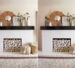 Fireplace Facades Awesome Pinterest Challenge Faux Stacked Log Fireplace Facade