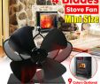 Fireplace Fan Blower Unique Heat Powered Wood Burning Stove Fan Burner Fireplace 5 Mini Silent 4 Blade