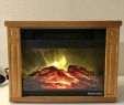 Fireplace Fans and Blowers Luxury Intertek Heat Surge Mini Glo Fireplace Electric Space Heater