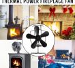 Fireplace Fans Awesome 5 Blade Heat Powered Wood Stove Fan 1100rpm Ultra Quiet Fireplace Wood Burning Eco Fan