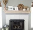 Fireplace Finishes Awesome Diy Fireplace Mantel with A Driftwood Finish