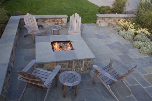 Fireplace Fire Pit Elegant Must Have Stone Patio Matching Fireplace