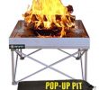 Fireplace Fire Pit Unique Campfire Defender Protect Preserve Pop Up Fire Pit Portable and Lightweight Fullsize 24 Inch Never Rust Firepit