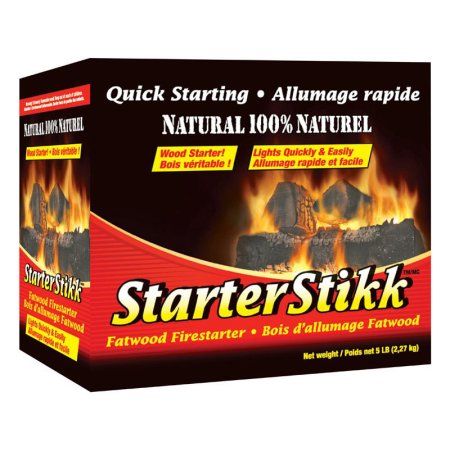 Fireplace Fire Starter Luxury Starterstikk Fatwood Firestarter Natural 5 Lb Multicolor