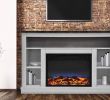 Fireplace Firebox Insert Beautiful Cambridge Cam5021 1whtled 47 In White Mantel Stand Insert Firebox Not Included