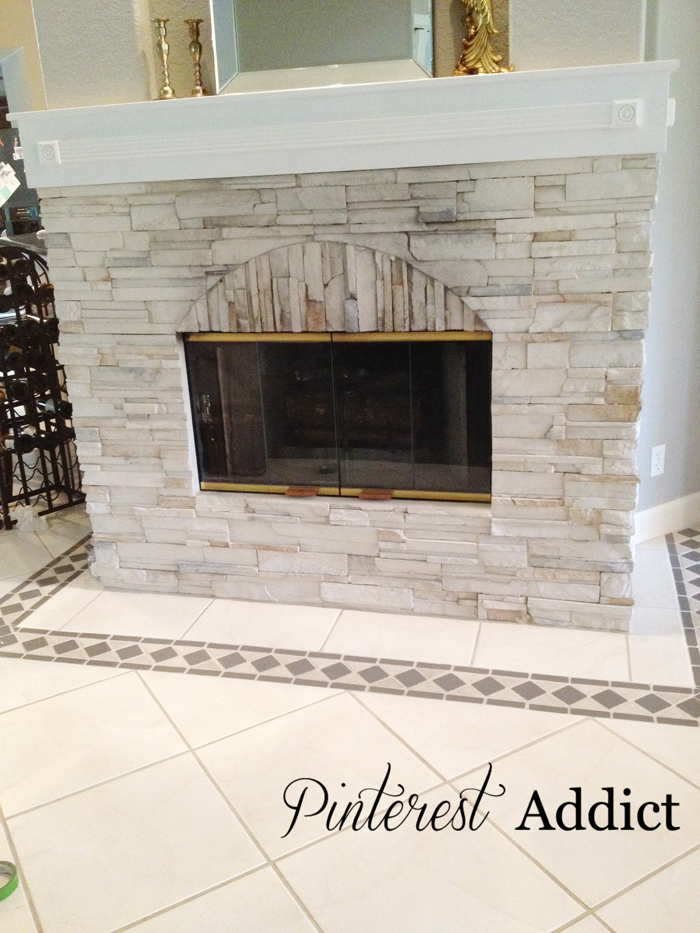 Tile Tile Fireplace fireplace tile after