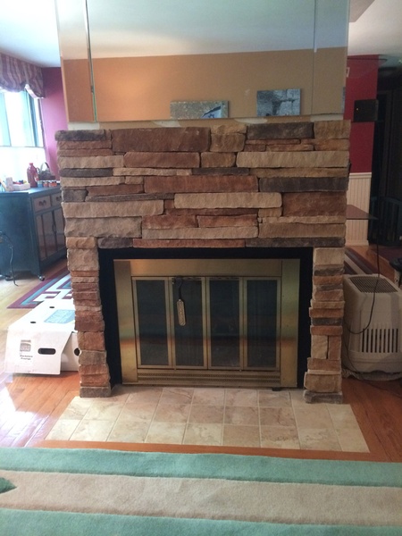 Fireplace Floor Tiles Lovely Projects In Maynard Ma