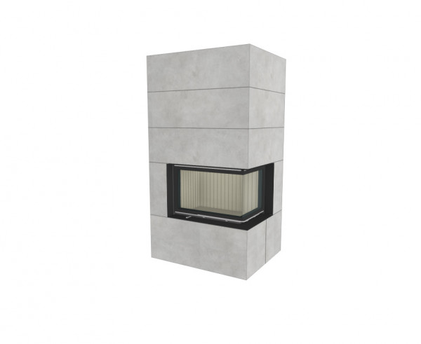 Fireplace Flutes Luxury Kaminbausatz Brunner Systemkamin Bsk 02 Eck Kamin Rechts Schiebetür 11 Kw