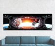Fireplace Framing Inspirational Space Station Window View Earth astronaut Red Balloon Framed