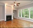 Fireplace Framing New Floor to Ceiling White Columns Frame the Fireplace for A