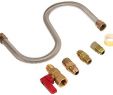 Fireplace Gas Line Installation Awesome Mr Heater E Stop Universal Gas Appliance Hook Up Kit