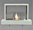 Fireplace Gel Inspirational Freestanding Modern Fireplace with White Laminate Base