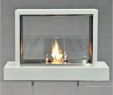 Fireplace Gel Inspirational Freestanding Modern Fireplace with White Laminate Base