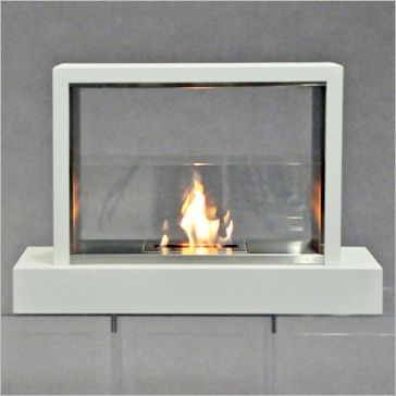 Fireplace Gel Inspirational Freestanding Modern Fireplace with White Laminate Base
