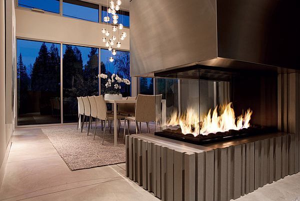 Fireplace Glass Enclosures Unique 34 Modern Fireplace Designs with Glass for the Contemporary