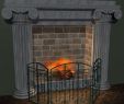 Fireplace Grate Lovely Fireplace with Grate 3d Model Cgstudio