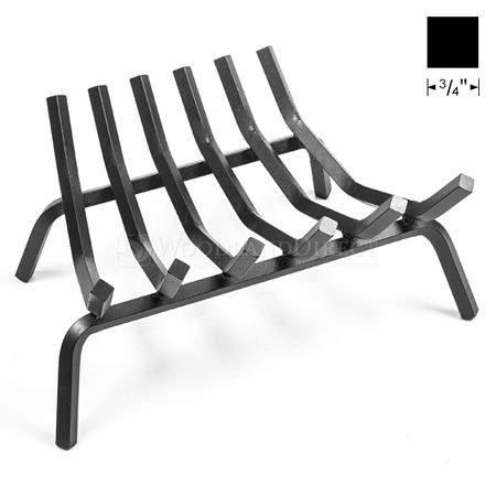 22" Stronghold Contoured Lifetime Fireplace Grate d57f0d0d f d59c d610 fireplace grate fireplace accessories