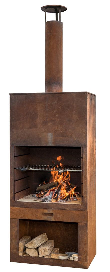 Fireplace Grills and More Lovely Gartenkamin Tube