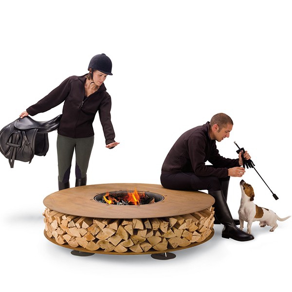 Zero fireplace grill from AK47 855