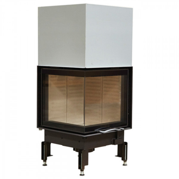 Fireplace Hearth and Home Lovely Eck Kamineinsatz 55x55x51s Mit Hebetür 7kw