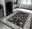 Fireplace Hearth Rugs Beautiful Amer Rugs · Alexandria · Alx 44 · Black Silver White In