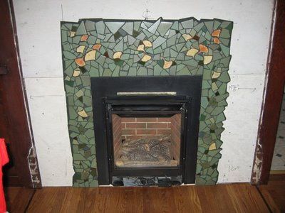 Fireplace Hearth Tile Lovely 70 S Style Tile Fireplace Fireplace Tile Project
