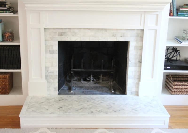 Fireplace Hearth Tile Unique How to Tile Over A Brick Fireplace Surround