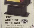 Fireplace Heater Blower New New King Wood Stove
