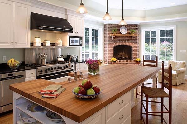 Fireplace In Kitchen Fresh 32 Fantastic Corner Fireplace Ideas You Need to See